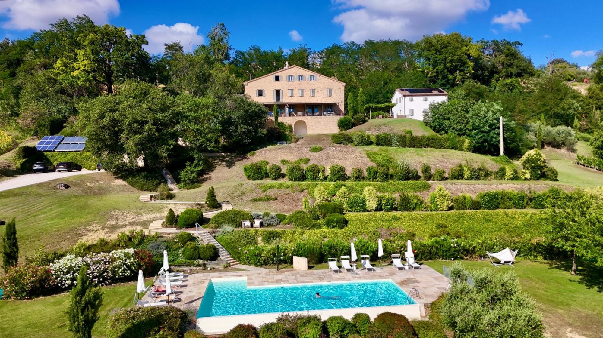 La Giravolta Country House Barchi Buitenkant foto